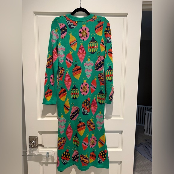 NWOT Queen of Sparkles Ornament Sweater Dress - Size XS - Multicolored - Picture 4 of 7